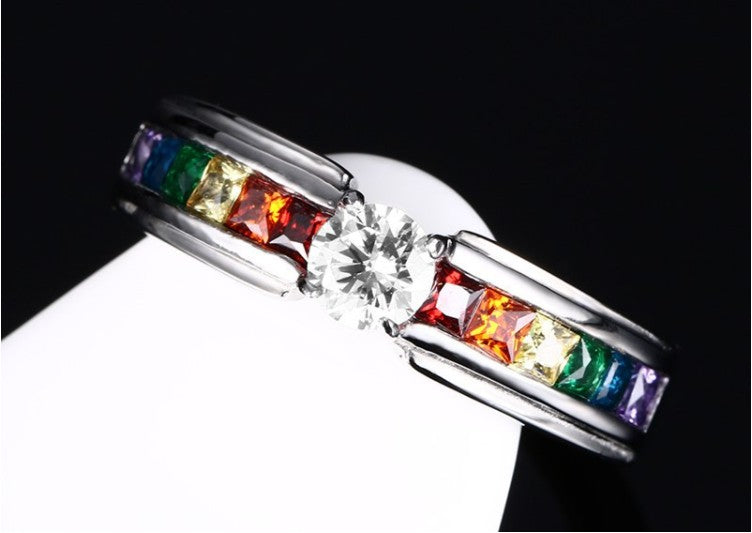 Crystal Women Wedding Rings CZ Fashion Jewelry Ladies Accessories