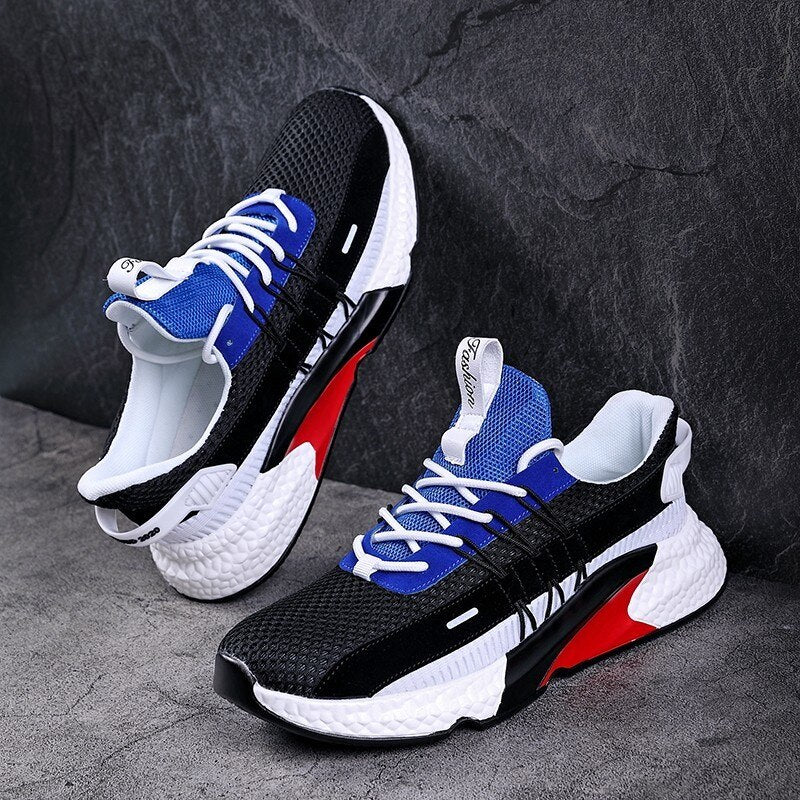 Sneakers Lightweight Comfortable Casual Shoes Zapatillas Hombre  Colorblock Canvas Shoes