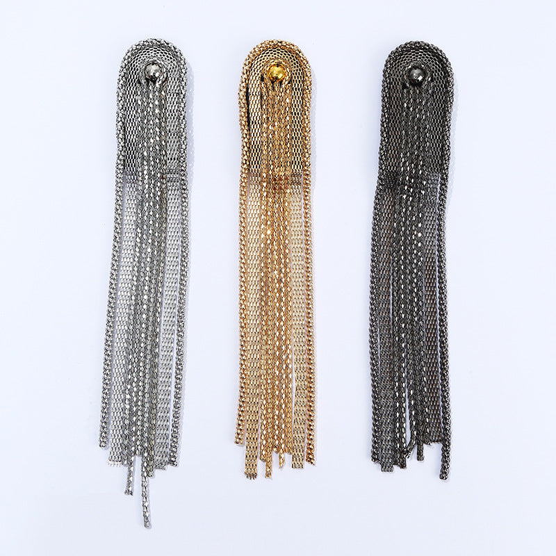 Coat Decoration Ingredients: Chest Blossom Suit Metal Tassel Shoulder Badge Clothing Accessories Accessories Accessories Jewelry